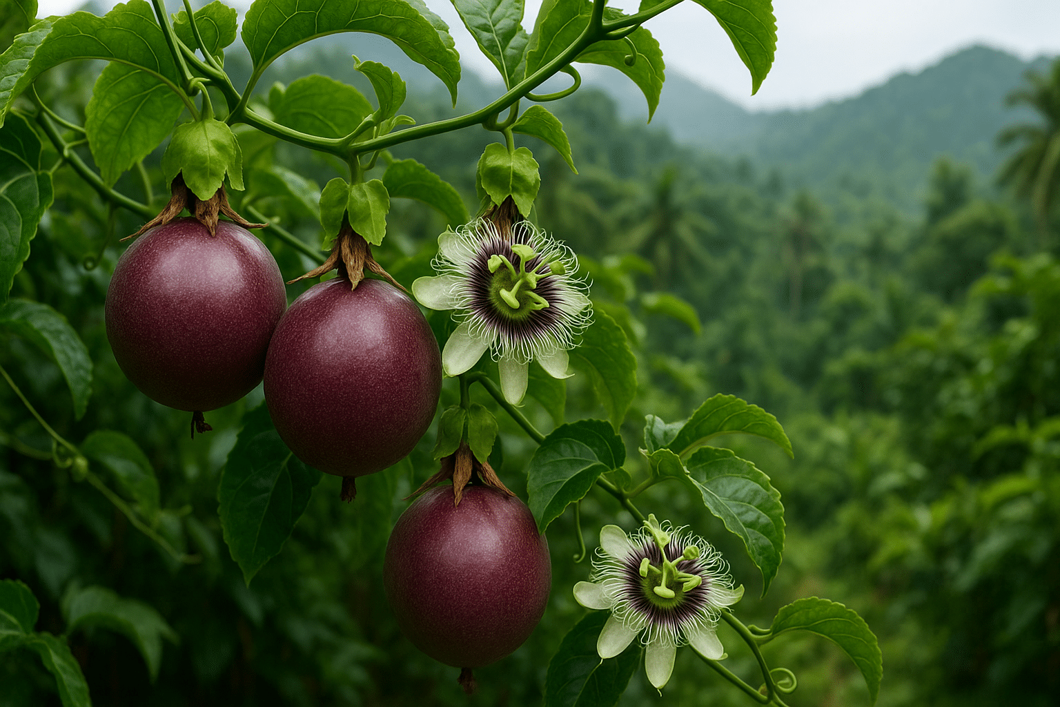 passiflore fruit